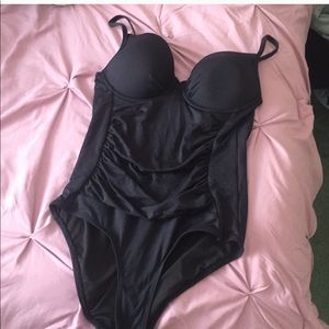 Black swimsuit